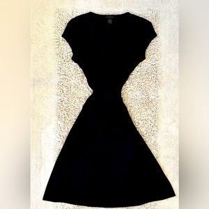 The Limited Black Wrap Dress Medium